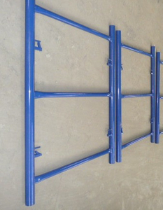 5′ x 4′ blauer Baugerüst-Stützrahmen mit kanadischen Schlössern
